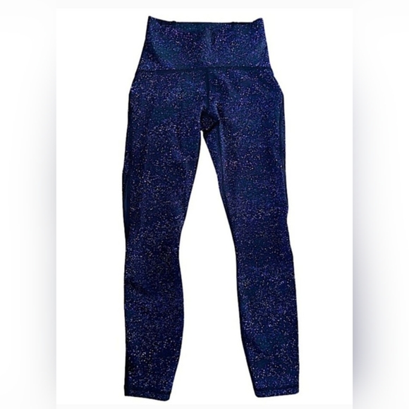 Lululemon train times 7/8 crystalline colour, size 4 - Picture 4 of 16